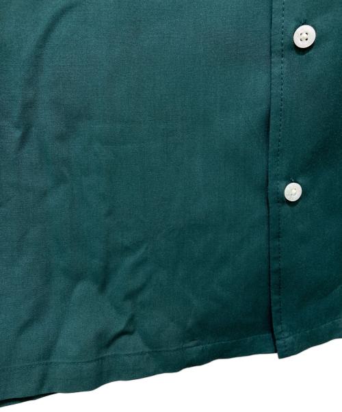 Liberaiders（リベレイダース）Liberaiders (リベレイダース) destination unknown (-) CNG RICKSHAW RAYON S/S SHIRT グリーン サイズ:Lの古着・服飾アイテム