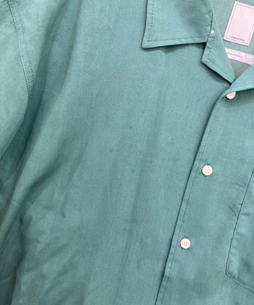 Liberaiders（リベレイダース）Liberaiders (リベレイダース) destination unknown (-) CNG RICKSHAW RAYON S/S SHIRT グリーン サイズ:Lの古着・服飾アイテム