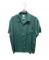 Liberaiders（リベレイダース）の古着「CNG RICKSHAW RAYON S/S SHIRT」｜グリーン