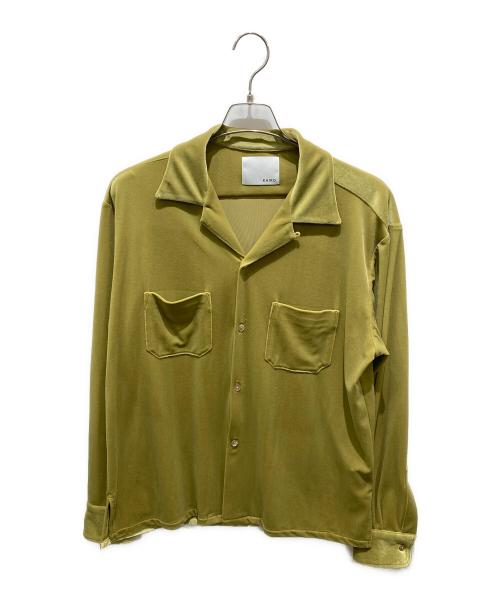 kaiko（カイコー）kaiko (カイコー) オープンカラーシャツ イエロー サイズ:2の古着・服飾アイテム