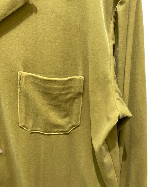 kaiko（カイコー）kaiko (カイコー) オープンカラーシャツ イエロー サイズ:2の古着・服飾アイテム