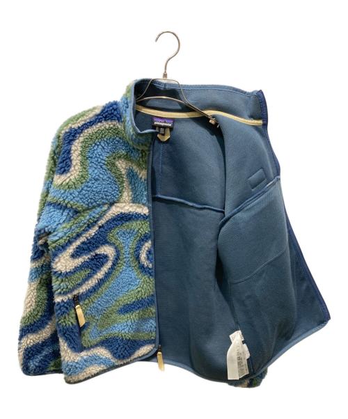 Patagonia（パタゴニア）Patagonia (パタゴニア) ナチュラル・ブレンド・レトロ・カーディガン ブルー サイズ:Mの古着・服飾アイテム