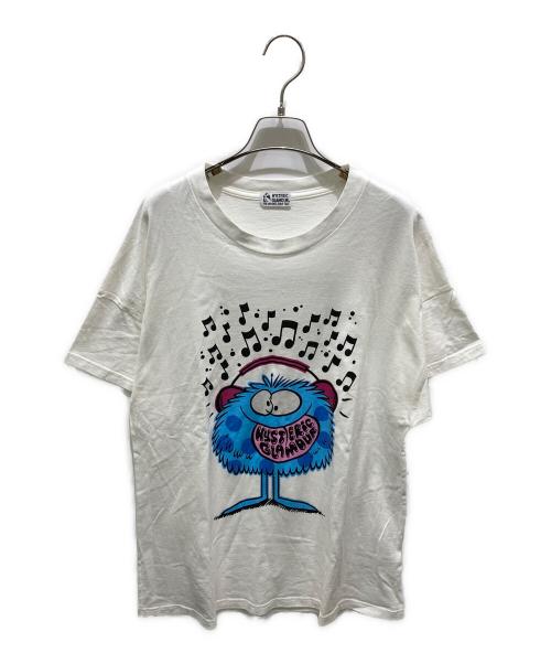 Hysteric Glamour（ヒステリックグラマー）Hysteric Glamour (ヒステリックグラマー) プリントTシャツ ホワイト サイズ:FREEの古着・服飾アイテム