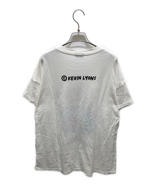 Hysteric Glamour（ヒステリックグラマー）Hysteric Glamour (ヒステリックグラマー) プリントTシャツ ホワイト サイズ:FREEの古着・服飾アイテム