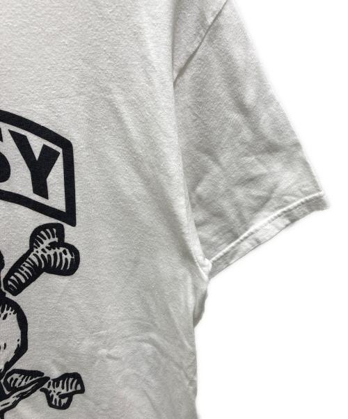 stussy（ステューシー）stussy (ステューシー) プリントTシャツ ホワイト サイズ:Mの古着・服飾アイテム