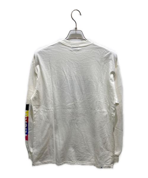 Hysteric Glamour（ヒステリックグラマー）Hysteric Glamour (ヒステリックグラマー) ロングスリーブカットソー ホワイト サイズ:Lの古着・服飾アイテム