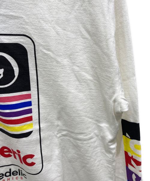 Hysteric Glamour（ヒステリックグラマー）Hysteric Glamour (ヒステリックグラマー) ロングスリーブカットソー ホワイト サイズ:Lの古着・服飾アイテム