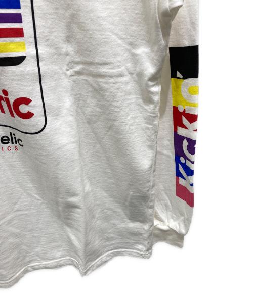 Hysteric Glamour（ヒステリックグラマー）Hysteric Glamour (ヒステリックグラマー) ロングスリーブカットソー ホワイト サイズ:Lの古着・服飾アイテム