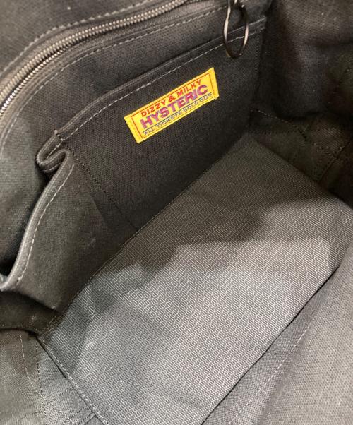 Hysteric Glamour（ヒステリックグラマー）Hysteric Glamour (ヒステリックグラマー) 2WAYバッグ ブラックの古着・服飾アイテム