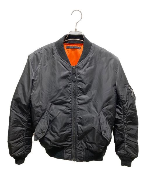 AVIREX（アヴィレックス）AVIREX (アヴィレックス) MA-1ジャケット ブラック サイズ:XLの古着・服飾アイテム