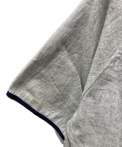 American Pastimes（アメリカンパスタイム）American Pastimes (アメリカンパスタイム) ベースボールシャツ グレー サイズ:Mの古着・服飾アイテム