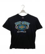 HARLEY-DAVIDSONハーレーダビッドソン）の古着「半袖Tシャツ」｜ブラック