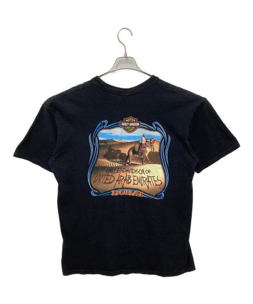 HARLEY-DAVIDSON（ハーレーダビッドソン）HARLEY-DAVIDSON (ハーレーダビッドソン) 半袖Tシャツ ブラック サイズ:XLの古着・服飾アイテム