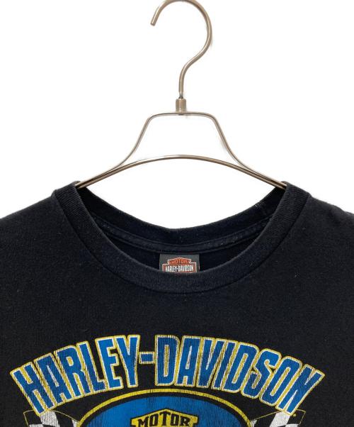 HARLEY-DAVIDSON（ハーレーダビッドソン）HARLEY-DAVIDSON (ハーレーダビッドソン) 半袖Tシャツ ブラック サイズ:XLの古着・服飾アイテム