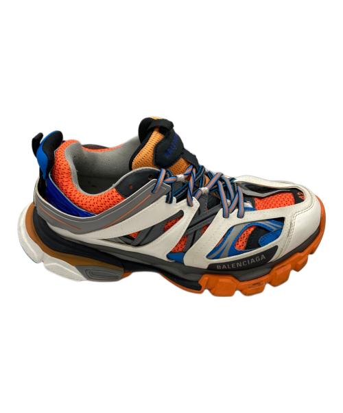 BALENCIAGA（バレンシアガ）BALENCIAGA (バレンシアガ) TRACK TRAINER オレンジ×ホワイト サイズ:27.5の古着・服飾アイテム