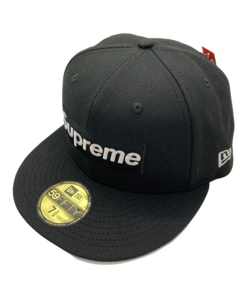 SUPREME（シュプリーム）SUPREME (シュプリーム) New Era (ニューエラ) キャップ ブラックの古着・服飾アイテム