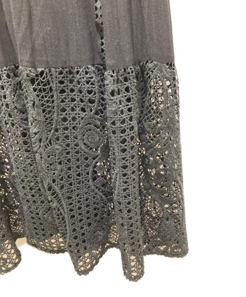 GRACE CLASS（グレースクラス）GRACE CLASS (グレースクラス) レースマキシワンピース ブラック サイズ:36の古着・服飾アイテム