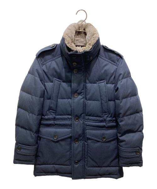 BLACK LABEL CRESTBRIDGE（ブラックレーベル クレストブリッジ）BLACK LABEL CRESTBRIDGE (ブラックレーベル クレストブリッジ) ダウンジャケット ネイビー サイズ:Mの古着・服飾アイテム