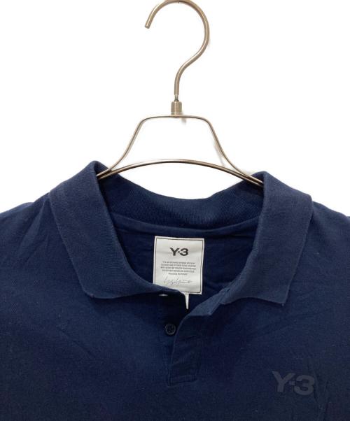 Y-3（ワイスリー）Y-3 (ワイスリー) ポロシャツ ネイビー サイズ:XLの古着・服飾アイテム