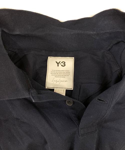 Y-3（ワイスリー）Y-3 (ワイスリー) ポロシャツ ネイビー サイズ:XLの古着・服飾アイテム