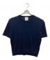 SLOANE（スローン）の古着「ウール天竺ニットＴシャツ」｜ネイビー