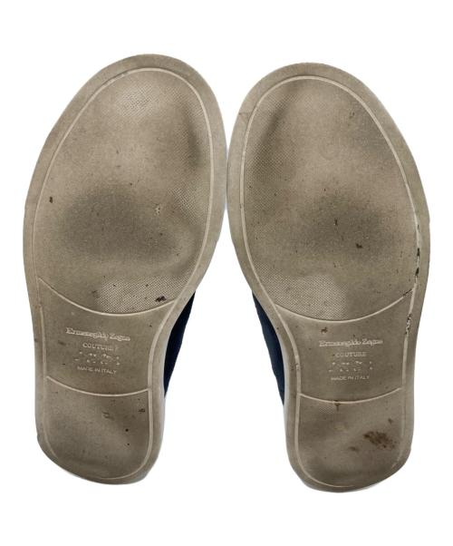 ERMENEGILDO ZEGNA（エルメネジルド・ゼニア）Ermenegildo Zegna (エルメネジルド・ゼニア) Triple Stitchスニーカー ネイビー サイズ:7の古着・服飾アイテム