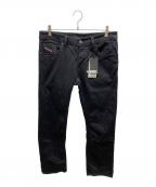 DIESELディーゼル）の古着「デニムパンツ」｜ブラック