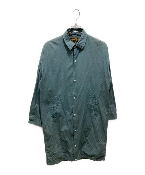 KICS DOCUMENT.（キクスドキュメント）KICS DOCUMENT. (キクスドキュメント) ロングコート グリーン サイズ:4の古着・服飾アイテム