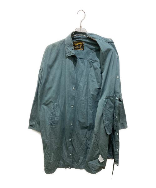 KICS DOCUMENT.（キクスドキュメント）KICS DOCUMENT. (キクスドキュメント) ロングコート グリーン サイズ:4の古着・服飾アイテム