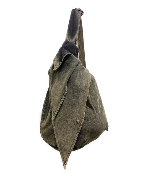 lijun wang（-）lijun wang (-) ショルダーバッグ ブラウンの古着・服飾アイテム