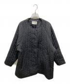 Adam et Ropeアダム エ ロペ）の古着「ノーカラージャケット」｜ブラック