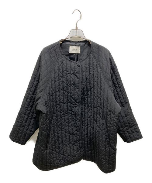 Adam et Rope（アダム エ ロペ）Adam et Rope (アダム エ ロペ) ノーカラージャケット ブラック サイズ:Fの古着・服飾アイテム