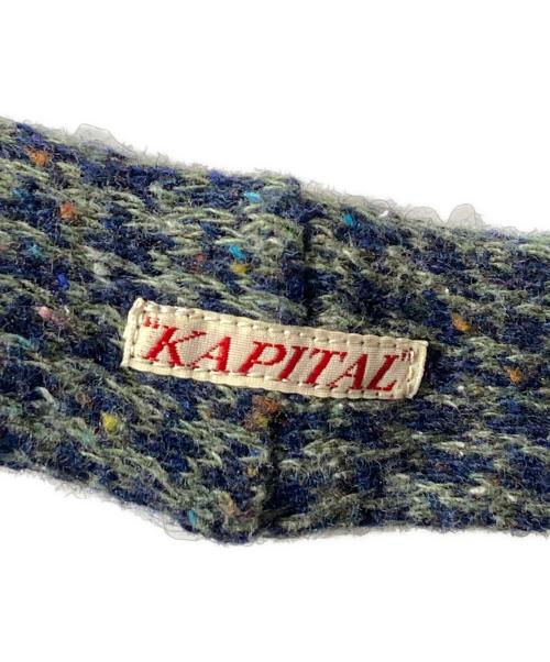 KAPITAL（キャピタル）KAPITAL (キャピタル) ジレ ネイビーの古着・服飾アイテム