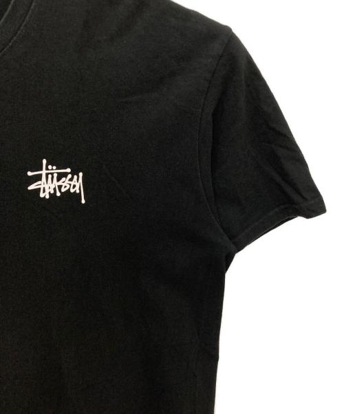 stussy（ステューシー）stussy (ステューシー) プリントTシャツ ブラック サイズ:XLの古着・服飾アイテム