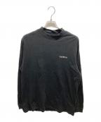 SUPREMEシュプリーム）の古着「22AW Mock Neck L/S Top」｜ブラック