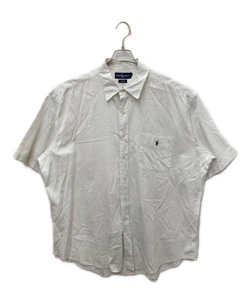 RALPH LAUREN（ラルフローレン）RALPH LAUREN (ラルフローレン) 半袖シャツ ホワイト サイズ:XXLの古着・服飾アイテム