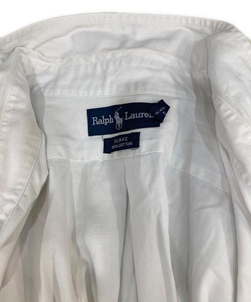 RALPH LAUREN（ラルフローレン）RALPH LAUREN (ラルフローレン) 半袖シャツ ホワイト サイズ:XXLの古着・服飾アイテム