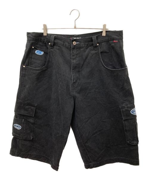 FUBU（フブ）FUBU (フブ) カーゴハーフパンツ ブラック サイズ:42の古着・服飾アイテム