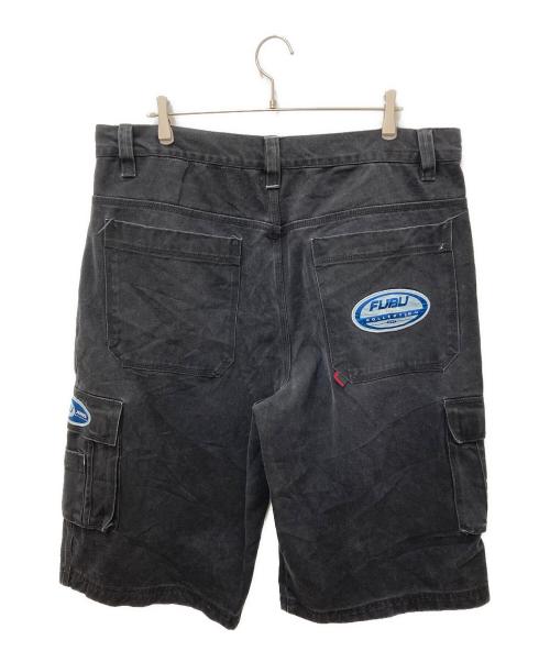FUBU（フブ）FUBU (フブ) カーゴハーフパンツ ブラック サイズ:42の古着・服飾アイテム