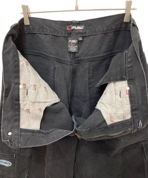 FUBU（フブ）FUBU (フブ) カーゴハーフパンツ ブラック サイズ:42の古着・服飾アイテム