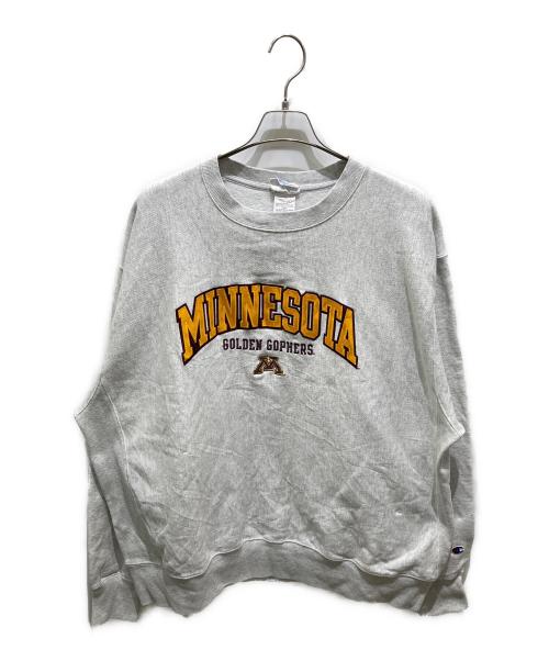 Champion REVERSE WEAVE（チャンピオン リバース ウィーブ）Champion REVERSE WEAVE (チャンピオン リバース ウィーブ) リバースウィーブスウェット グレー サイズ:XXLの古着・服飾アイテム