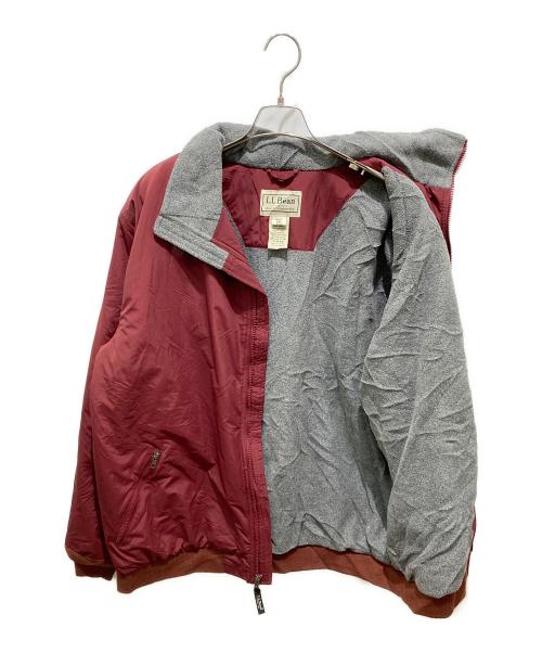 L.L.Bean（エルエルビーン マウンテンパーカー）L.L.Bean (エルエルビーン) シェルドシンチラ ウォームアップジャケット レッド サイズ:XXLの古着・服飾アイテム