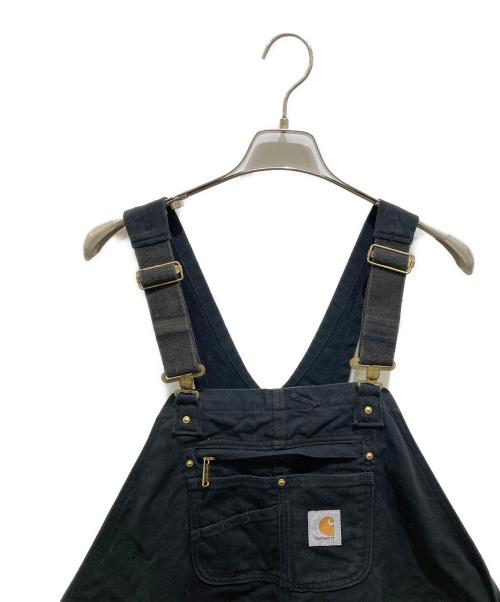 CarHartt（カーハート）CarHartt (カーハート) ダックオーバーオール ブラック サイズ:56の古着・服飾アイテム