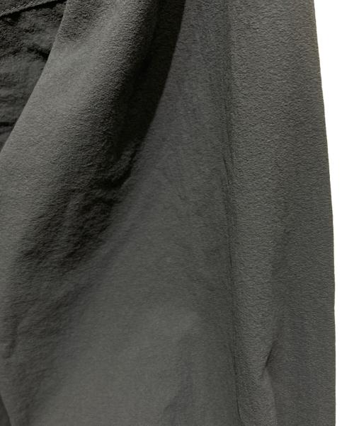 STATIC（スタティック）STATIC (スタティック) ナイロンロングスリーブシャツ ネイビー サイズ:Sの古着・服飾アイテム