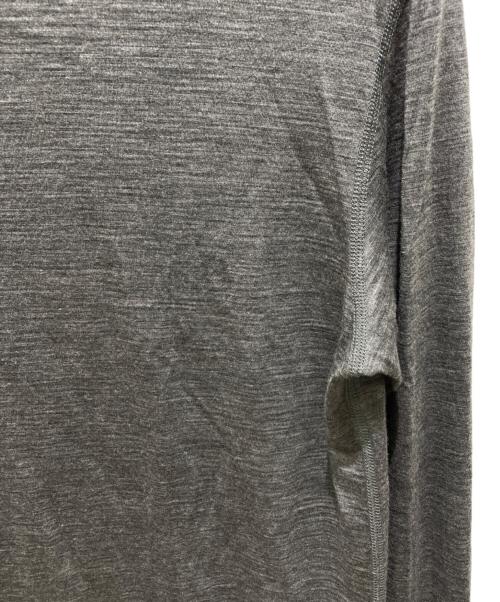 RIDGE MOUNTAIN GEAR（リッジマウンテン ギア）RIDGE MOUNTAIN GEAR (リッジマウンテン ギア) メリノベーシックT グレー サイズ:Sの古着・服飾アイテム