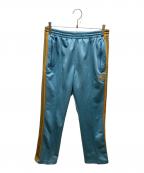 Needles×AWGEニードルズ×エーダブルジーイー）の古着「トラックパンツ」｜ブルー