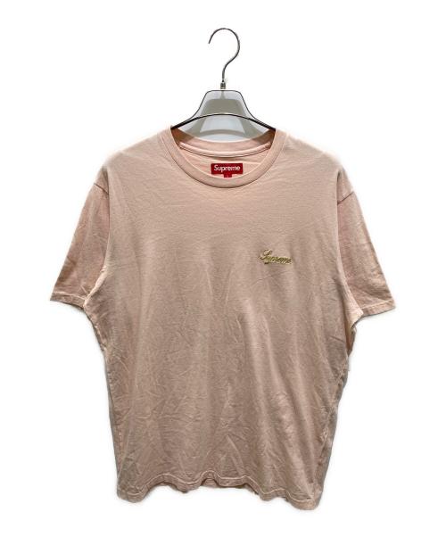 SUPREME（シュプリーム）Supreme (シュプリーム) 半袖カットソー ピンク サイズ:Ｌの古着・服飾アイテム