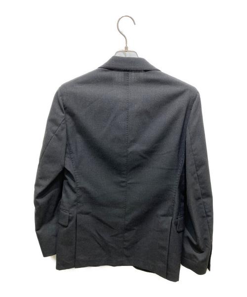 LARDINI（ラルディーニ）LARDINI (ラルディーニ) テーラードジャケット ブラック サイズ:46の古着・服飾アイテム