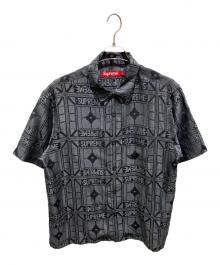 SUPREME（シュプリーム）の古着「Tray Jacquard S/S Shirt」｜グレー