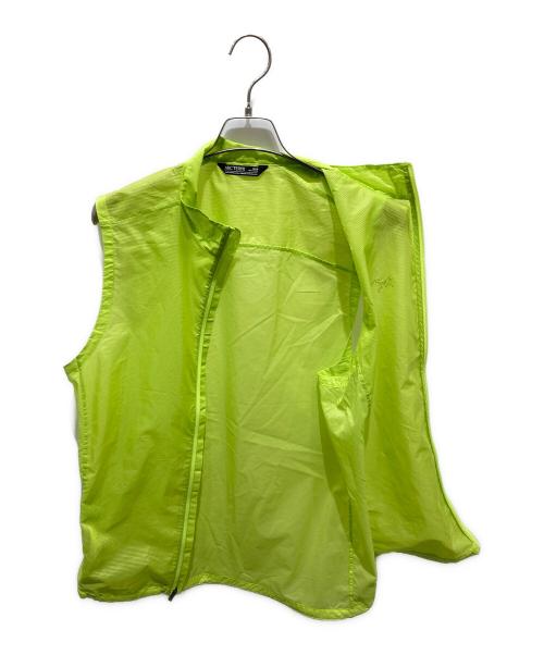 ARC'TERYX（アークテリクス）ARC'TERYX (アークテリクス) NORVAN WINDSHELL VEST 黄緑 サイズ:Mの古着・服飾アイテム